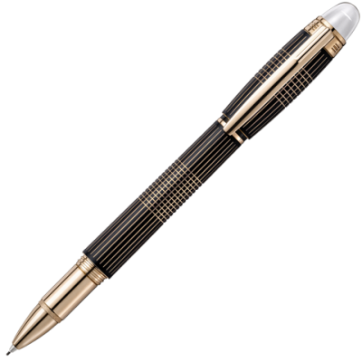 MB-106868 Ручка-ролер "StarWalker Red Gold Metal"